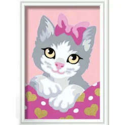 RAVENSBURGER – creart atelier – set con cavalletto tema unicorni – dipingere con i numeri – gioco creativo bambini 7+ anni><noscript><img width=