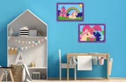 RAVENSBURGER – creart serie junior, unicorni, kit dipingere con i numeri, contiene 2 tavole prestampate, pennello, colori, gioco creativo per maschi e femmine dai 5+ anni di età><noscript><img width=