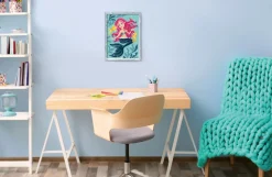 DISNEY PRINCESS Ravensburger – creart serie d: sirenetta, kit per dipingere con i numeri, gioco creativo per bambini 7+ anni><noscript><img width=