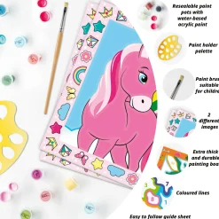 RAVENSBURGER  – creart serie junior, mostriciattoli, kit dipingere con i numeri, gioco creativo per maschi e femmine dai 5+ anni di età><noscript><img width=