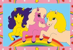 RAVENSBURGER  – creart serie junior, pony, kit dipingere con i numeri, contiene 2 tavole prestampate, pennello, colori, gioco creativo per maschi e femmine dai 5+ anni di età><noscript><img width=
