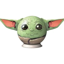 RAVENSBURGER 3D PUZZLE Ravensburger – 3d puzzle grogu con le orecchie, 72 pezzi, 6+ anni><noscript><img width=