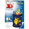RAVENSBURGER – 3d puzzle portapenne pokémon, 54 pezzi, 6+ anni> Puzzle Per Adulti|Puzzle 3D