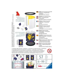 RAVENSBURGER – 3d puzzle portapenne pokémon, 54 pezzi, 6+ anni><noscript><img width=