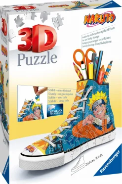 RAVENSBURGER – 3d puzzle portapenne sneaker naruto, 108 pezzi, 8+ anni> Puzzle Per Adulti|Puzzle 3D
