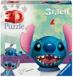 RAVENSBURGER 3D PUZZLE Ravensburger – 3d puzzle stitch con le orecchie, 72 pezzi, 6+ anni> Puzzle Per Adulti|Puzzle 3D