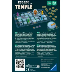 Ravensburger – escape the temple, gioco tascabile, 2-4 giocatori, 8+ anni> Giochi Tascabili E Da Viaggio