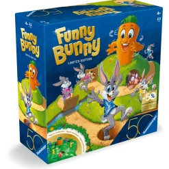RAVENSBURGER – funny bunny 50°, gioco da tavolo, da 2 a 4 giocatori, 4+ anni> Giochi Di Società Per Bambini
