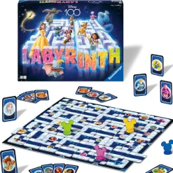 Disney Ravensburger – labirinto magico 100th anniversary labyrinth, gioco da tavolo, da 2 a 4 giocatori, 7+ anni> Giochi In Scatola Per Famiglia