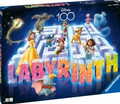 Disney Ravensburger – labirinto magico 100th anniversary labyrinth, gioco da tavolo, da 2 a 4 giocatori, 7+ anni> Giochi In Scatola Per Famiglia