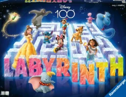 Disney Ravensburger – labirinto magico 100th anniversary labyrinth, gioco da tavolo, da 2 a 4 giocatori, 7+ anni><noscript><img width=