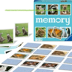 RAVENSBURGER – memory® animal babies, 64 tessere, gioco da tavolo, 3+ anni><noscript><img width=