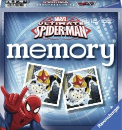 RAVENSBURGER – memory versione ultimate spider man, 72 tessere, gioco da tavolo, 4+ anni> Giochi Di Carte