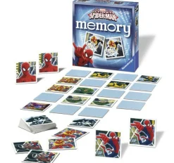 RAVENSBURGER – memory versione ultimate spider man, 72 tessere, gioco da tavolo, 4+ anni> Giochi Di Carte