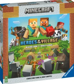 MINECRAFT Ravensburger – heroes of the village, versione italiana, gioco da tavolo strategico, 1-4 giocatori, 7+ anni> Giochi Da Tavolo Per Adulti E Carte Collezionabili|Giochi Di Strategia