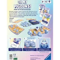 RAVENSBURGER – oh my pigeons!, versione italiana, party game, 2-5 giocatori, 8+ anni> Giochi Escape Room Ed Enigmi