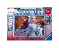 Disney Ravensburger 2 puzzle 24 pezzi – frozen> Puzzle Per Bambini