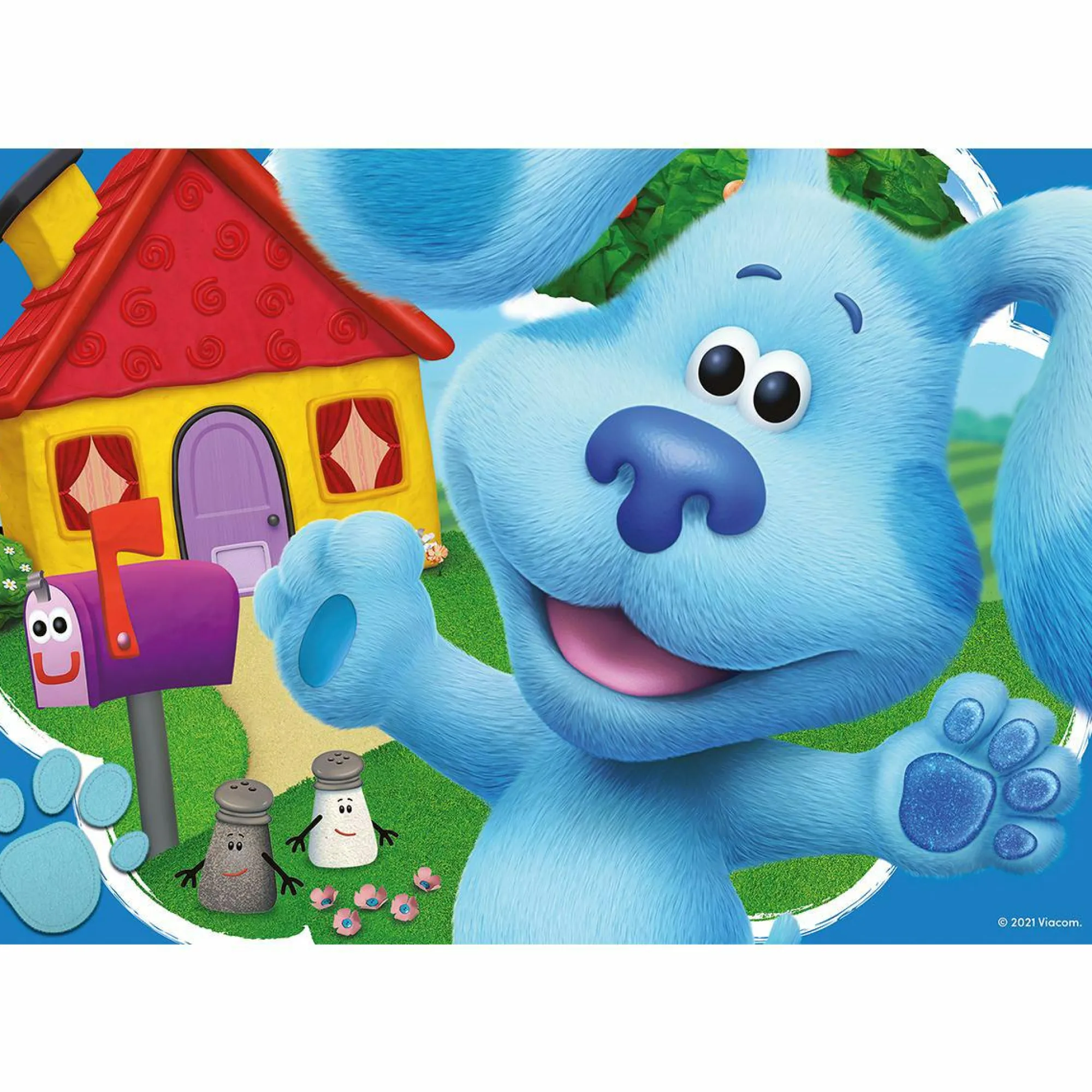 RAVENSBURGER 2 puzzle 24 pezzi per bambini dai 4 anni – blue’s clues> Puzzle Per Bambini
