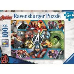Avengers Ravensburger – puzzle 100 pezzi xxl –> Puzzle Per Bambini