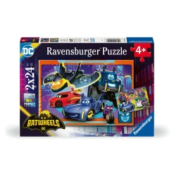 RAVENSBURGER – puzzle batwheels – collezione 2x24 – 2 puzzle da 24 pezzi – età raccomandata 4+ anni> Puzzle Per Bambini