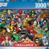 DC COMICS Ravensburger – puzzle challenge, collezione challenge, 1000 pezzi, puzzle adulti> Puzzle Per Adulti|Puzzle 1000 Pezzi