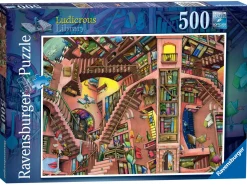 RAVENSBURGER – puzzle la biblioteca bislacca, 500 pezzi, puzzle adulti> Puzzle 500 Pezzi