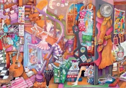 RAVENSBURGER – puzzle la stanza della studentessa, 500 pezzi, puzzle adulti> Puzzle 500 Pezzi