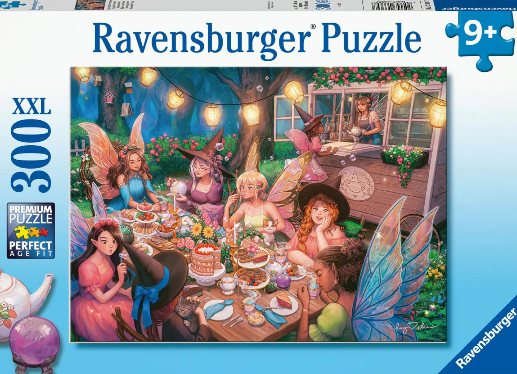 RAVENSBURGER – puzzle merenda tra fate, 300 pezzi xxl, età raccomandata 9+ anni> Puzzle Per Bambini