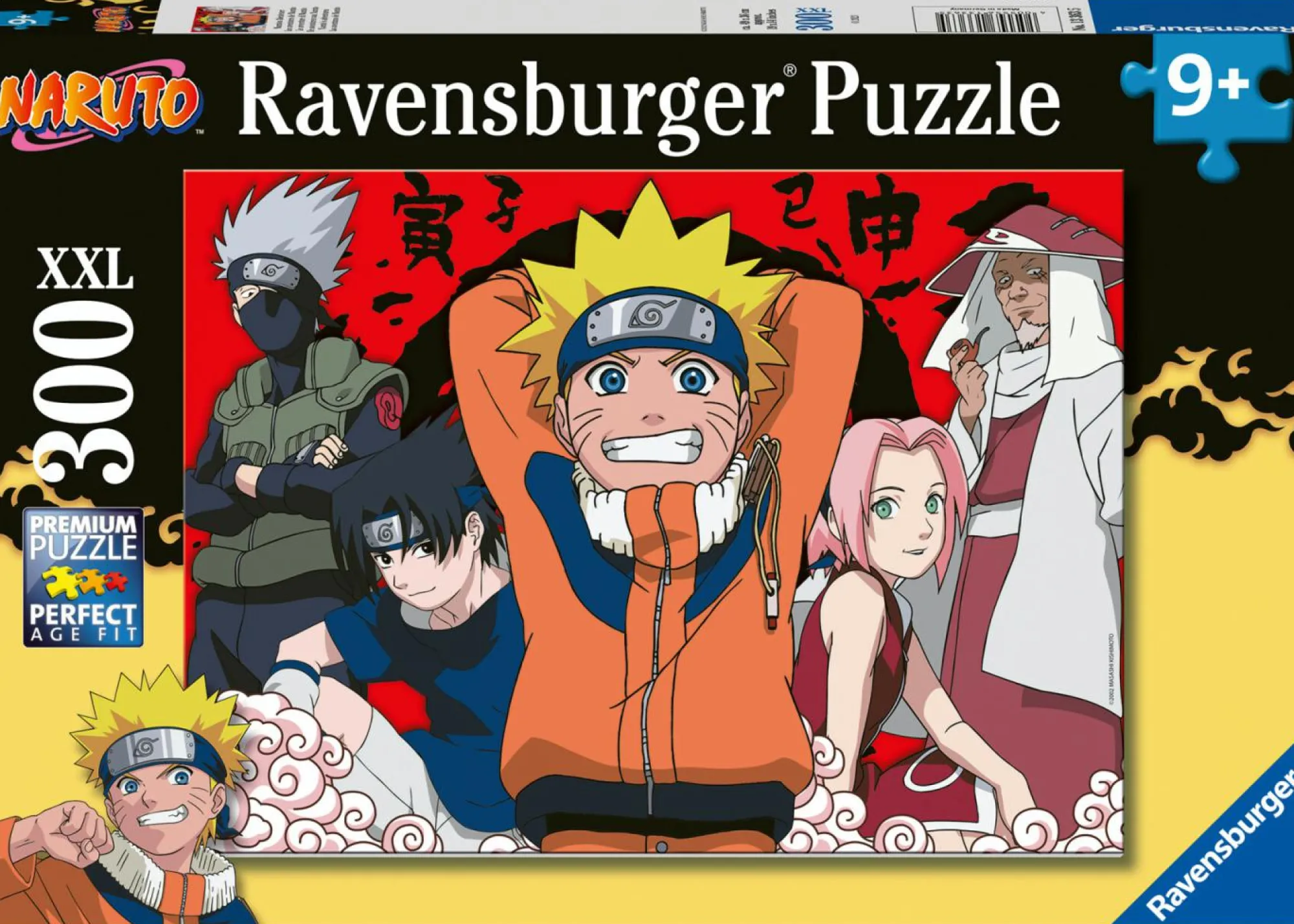 RAVENSBURGER – puzzle naruto, 300 pezzi xxl, età raccomandata 9+ anni> Puzzle Per Bambini