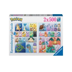 RAVENSBURGER – puzzle pokémon, 2×500 pezzi, puzzle adulti> Puzzle Per Adulti|Puzzle 500 Pezzi