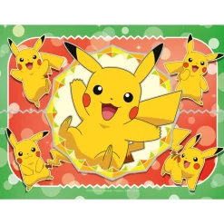POKEMON Ravensburger – puzzle pokémon, collezione 4 in a box, 4 puzzle da 12-16-20-24 pezzi, età raccomandata 3+ anni><noscript><img width=