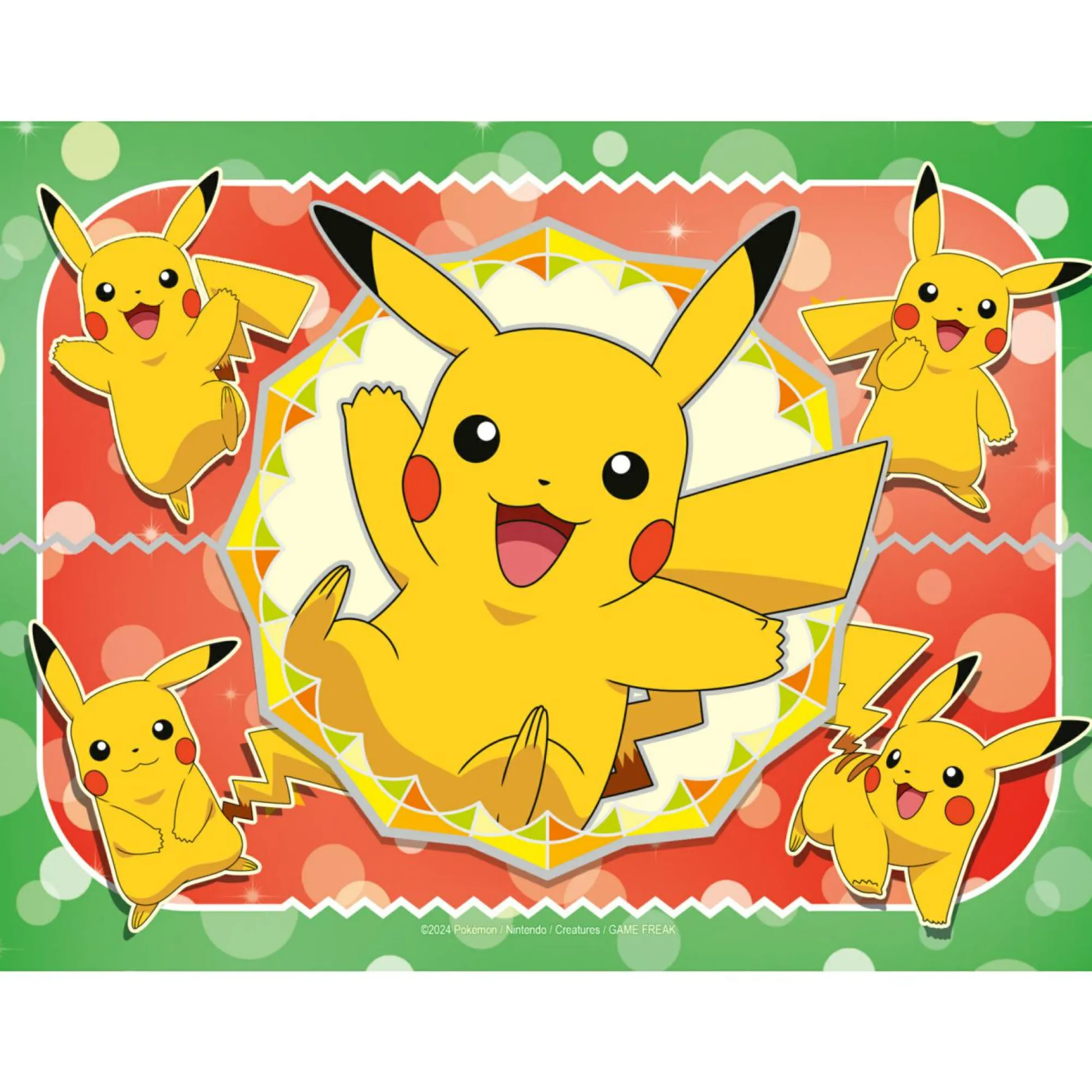 POKEMON Ravensburger – puzzle pokémon, collezione 4 in a box, 4 puzzle da 12-16-20-24 pezzi, età raccomandata 3+ anni> Puzzle Per Bambini