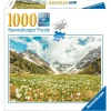 RAVENSBURGER – puzzle primavera in valmalenco, collezione meraviglie italiane, 1000 pezzi, puzzle adulti> Puzzle 1000 Pezzi