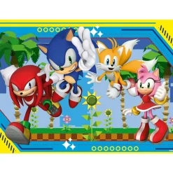 RAVENSBURGER – puzzle sonic – 100 pezzi xxl – età raccomandata 6+ anni><noscript><img width=