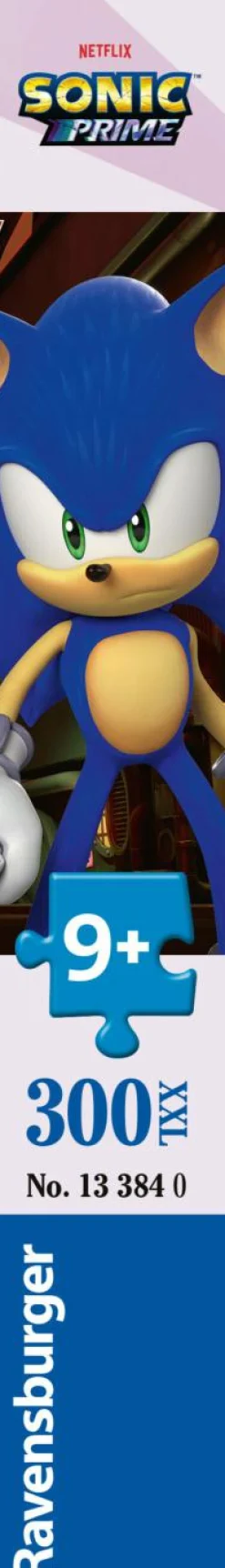 RAVENSBURGER – puzzle sonic, 300 pezzi xxl, età raccomandata 9+ anni><noscript><img width=