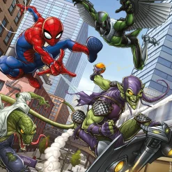 RAVENSBURGER – puzzle spiderman, collezione 3x49, 3 puzzle da 49 pezzi, età raccomandata 5+ anni><noscript><img width=