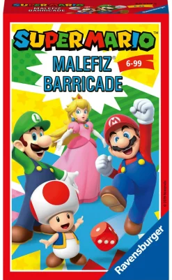RAVENSBURGER – super mario travel, gioco da tavolo tascabile, 2-4 giocatori, 6+ anni><noscript><img width=
