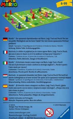 RAVENSBURGER – super mario travel, gioco da tavolo tascabile, 2-4 giocatori, 6+ anni><noscript><img width=