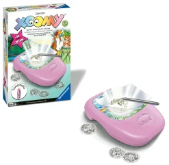 RAVENSBURGER – xoomi midi unicorno, tavolo da disegno portatile con proiettore luminoso, 30 motivi illustrati, compatibile con xoomi maxi e midi, 6+ anni><noscript><img width=