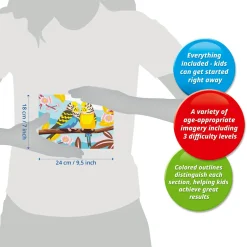 RAVENSBURGER creart – gli inseparabili – kit di disegno con colori e pennello, 9+ anni><noscript><img width=