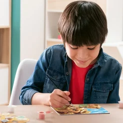 RAVENSBURGER creart – leone e cucciolo – attività di pittura con numeri, 9+ anni><noscript><img width=