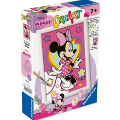 Minnie Ravensburger creart – – dipingi con i numeri, set completo 7+ anni> Kit Artistici E Pittura