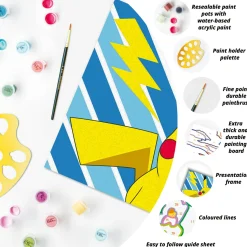 POKEMON Ravensburger creart – pokémon pikachu – dipingi con i numeri, idea regalo 9+ anni> Kit Artistici E Pittura