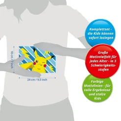 POKEMON Ravensburger creart – pokémon pikachu – dipingi con i numeri, idea regalo 9+ anni><noscript><img width=