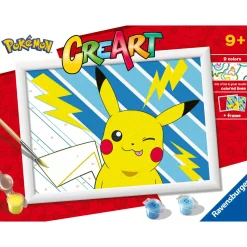 POKEMON Ravensburger creart – pokémon pikachu – dipingi con i numeri, idea regalo 9+ anni><noscript><img width=