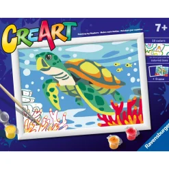 RAVENSBURGER creart – tartaruga marina – set artistico per bambini 9+ anni><noscript><img width=