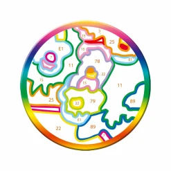 RAVENSBURGER creart per bambini, kit per dipingere con i numeri, 7+, serie e, bambi><noscript><img width=