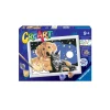 RAVENSBURGER creart per bambini, kit per dipingere con i numeri, 9+, serie e, cielo stellato> Kit Artistici E Pittura