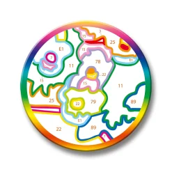 RAVENSBURGER creart per bambini, kit per dipingere con i numeri, 9+, serie e, cielo stellato><noscript><img width=