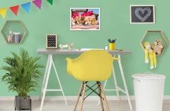 RAVENSBURGER creart per bambini, kit per dipingere con i numeri, 9+, serie d, gattini sul cuscino><noscript><img width=